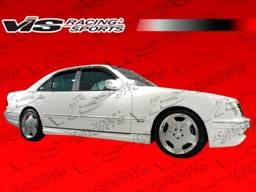 Mercedes-Benz E Class VIS Racing Euro Tech Side Skirts - 96MEW2104DET-004