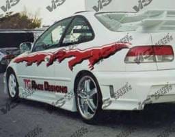 Honda Civic VIS Racing Stalker Side Skirts - 96HDCVC2DSTK-004