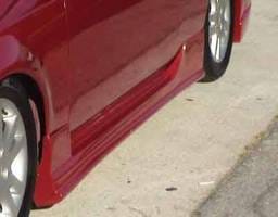 Honda Civic 2DR VIS Racing TSC-2 Side Skirts - 96HDCVC2DTSC2-004