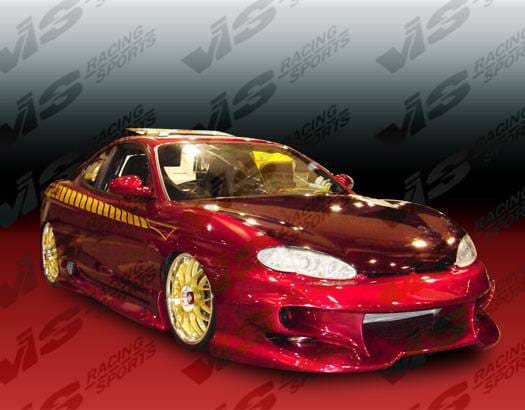 Hyundai Tiburon VIS Racing Invader-2 Side Skirts - 97HYTIB2DINV2-004