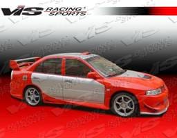 Mitsubishi Mirage 4DR VIS Racing EVO 8 Side Skirts - 97MTMIR4DEVO8-004