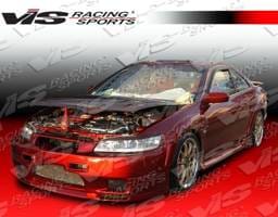 Honda Accord 2DR VIS Racing Omega Side Skirts - 98HDACC2DOMA-004