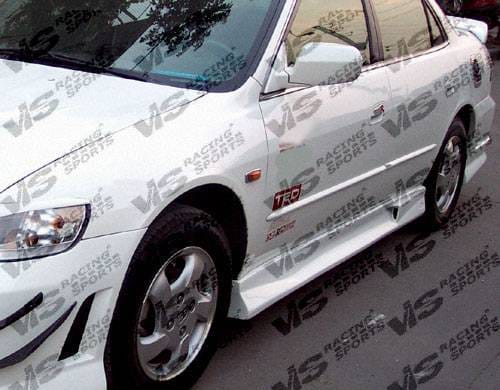 Honda Accord 4DR VIS Racing Techno R Side Skirts - 98HDACC4DTNR-004