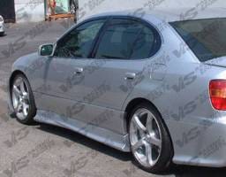 Lexus GS VIS Racing Cyber-2 Side Skirts - 98LXGS34DCY2-004