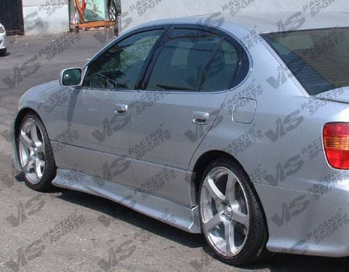 Lexus GS VIS Racing Cyber-2 Side Skirts - 98LXGS34DCY2-004