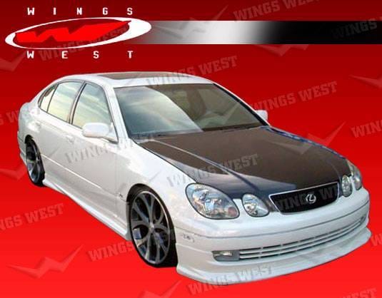 Lexus GS VIS Racing JPC Type A Side Skirts - Polyurethane - 98LXGS34DJPCA-004P