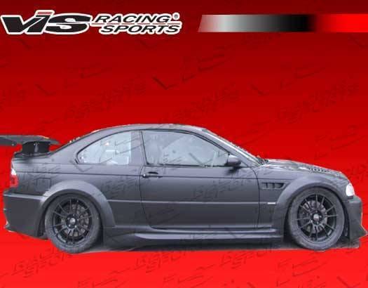 BMW 3 Series 2DR VIS Racing DTM Widebody Side Skirts - 99BME462DDTMWB-004