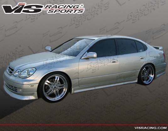 Lexus GS VIS Racing Wize Side Skirts - 98LXGS34DWIZ-004