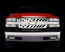 Chevrolet Silverado Putco Patriot Stainless Steel Grille - 86107