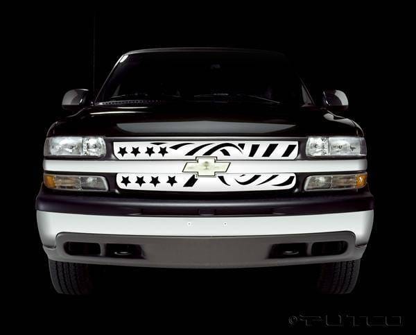Chevrolet Silverado Putco Patriot Stainless Steel Grille - 86108
