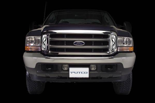 Ford F350 Superduty Putco Tribe Stainless Steel Grille - 86105