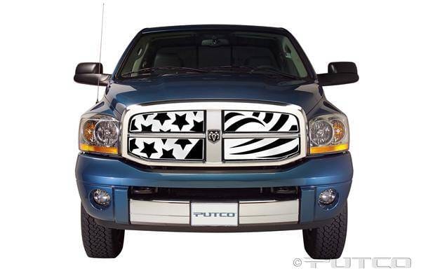 Dodge Ram Putco Patriot Stainless Steel Grille - 86156