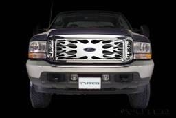 Ford F250 Superduty Putco Flaming Inferno Stainless Steel Grille - 89105