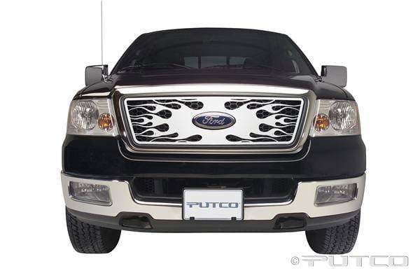 Ford F150 Putco Flaming Inferno Stainless Steel Grille - 89142