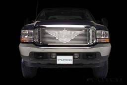 Ford F350 Superduty Putco Liquid Grille Insert with Wings Logo - 94106