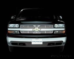 Chevrolet Silverado Putco Liquid Grille Insert with Wings Logo - 94108