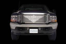 Ford F150 Putco Liquid Grille Insert with Wings Logo - 94104