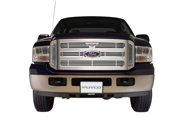 Ford F350 Superduty Putco Liquid Grille Insert with Wings Logo - 94155