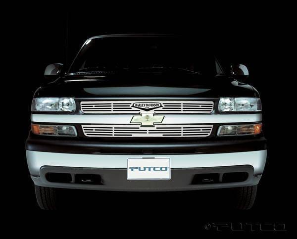 Chevrolet Tahoe Putco Liquid Grille Insert with Classic Logo - 94208