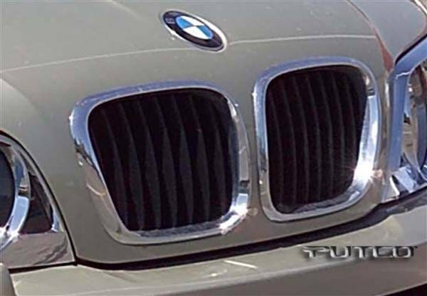 BMW X5 Putco Chrome Trim Grille Covers - 403509