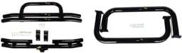 Rugged Ridge Tubular Bumper Nerf Bar Kit - Black Powdercoated - 11501-01