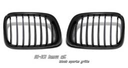 BMW X5 Option Racing Sport Grille - Chrome & Black - 64-12148