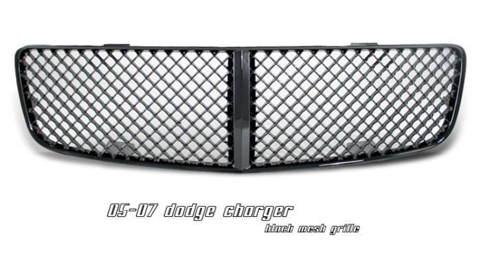 Dodge Charger Option Racing Diamond Mesh Sport Grille - 64-17126