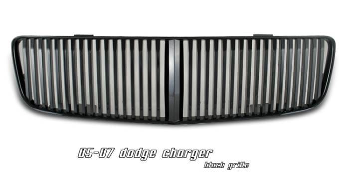 Dodge Charger Option Racing Vertical Sport Grille - 64-17128