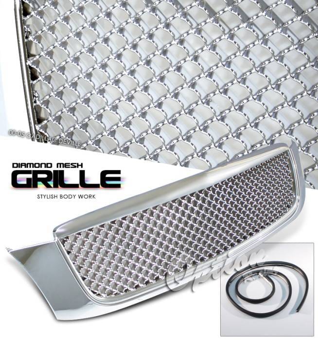 Cadillac DeVille Option Racing Diamond Grille - 65-14235