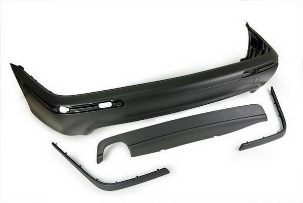 BMW 5 Series DTM Fiberwerkz OEM M5 Style Rear Bumper - E39M5REAR thumbnail 2