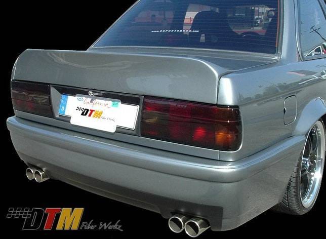 BMW 3 Series DTM Fiberwerkz CSL E46 Style Rear Bumper - E30 CSL E46
