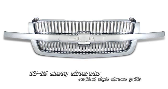 Chevrolet Silverado Option Racing Vertical Grille - 65-15126
