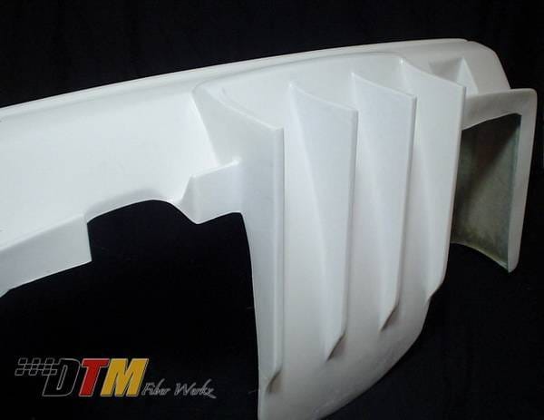 BMW 3 Series DTM Fiberwerkz GTR Style Rear Bumper - E30-M3-GTR-S thumbnail 2