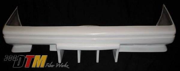 BMW 3 Series DTM Fiberwerkz GTR Style Rear Bumper - E30-M3-GTR-S thumbnail 4