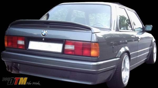 BMW 3 Series DTM Fiberwerkz Mtech II Style Rear Bumper - E30-MTECH-II