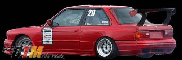 BMW 3 Series DTM Fiberwerkz RG GTS Style Rear Bumper - E30-RG-GTS-S thumbnail 3