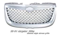 Chrysler 300 Option Racing Diamond Grille - 65-16141