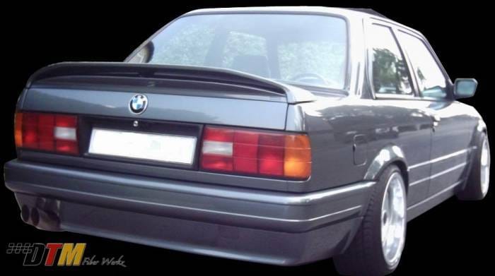 BMW 3 Series DTM Fiberwerkz M-Tech II Style Rear Bumper - E30 Mtech II