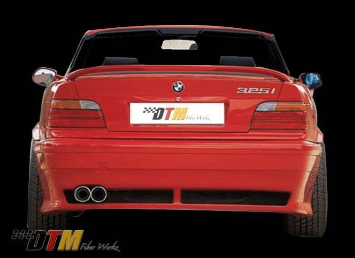 BMW 3 Series DTM Fiberwerkz RG Infinity Style Rear Bumper - E36 RG Infin