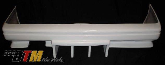 BMW 3 Series DTM Fiberwerkz M3 GTR Style Rear Bumper - E30 M3 GTR S thumbnail 3