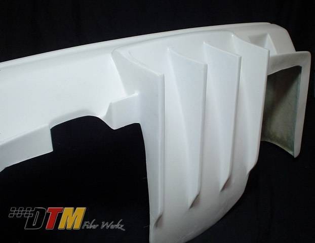 BMW 3 Series DTM Fiberwerkz M3 GTR Style Rear Bumper - E30 M3 GTR S thumbnail 5