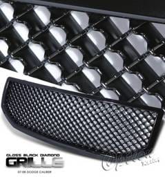 Dodge Caliber Option Racing Black Grille - Diamond Style - Black - 65-17272