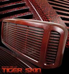Ford F250 Option Racing Exotic Leopard Grille - Special Painted - Horizontal Style - Special S06 - 65-18364