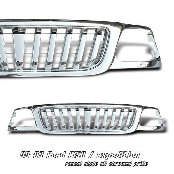 Ford Expedition Option Racing Vertical Grille - 65-18178