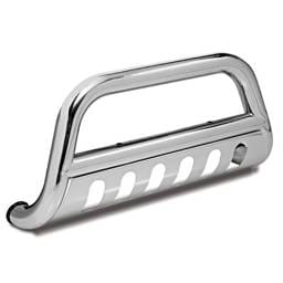 Outland Bull Bar With Skid Plate - 3 inch - Stainless Steel - 82501-18