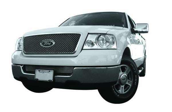 Ford F150 Pilot Chrome ABS Mesh Grille - 1PC - MGP-202