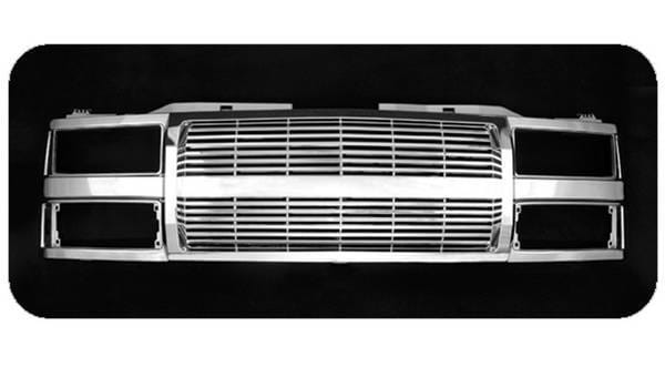Chevrolet CK Truck Pilot Performance Grille - Billet Style - 1PC - PFG-1101
