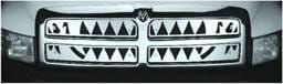 Dodge Ram Pilot Stainless Steel Fang Grille Insert - Set - SG-351