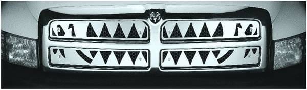 Dodge Ram Pilot Stainless Steel Fang Grille Insert - Set - SG-351