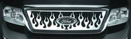 Ford F150 Pilot Stainless Steel Flame Honeycomb Grille Insert - 1PC - SG-243